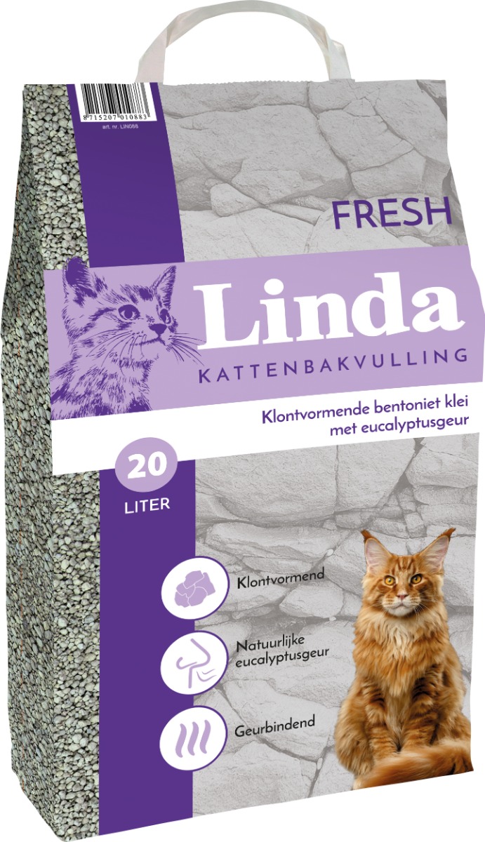 Kattenbakvulling: Linda kattenbakvulling klompvormend Fresh