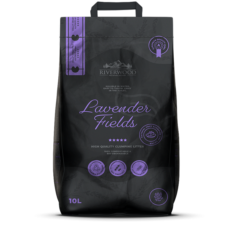 Kattenbakvulling: Riverwood Tofu Kattenbakvulling Lavender Fields