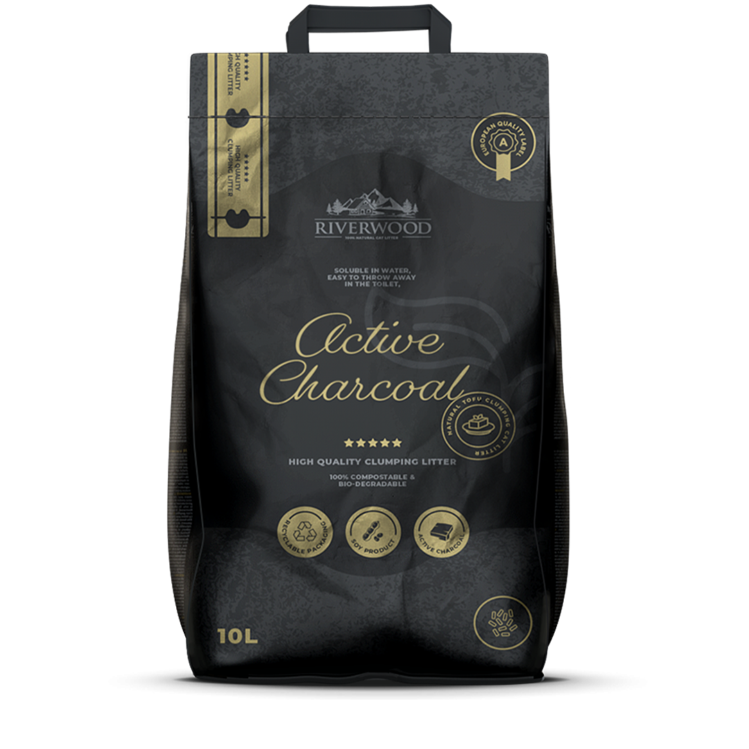 Kattenbakvulling: Riverwood Tofu kattenbakvulling - Naturel - 10 L