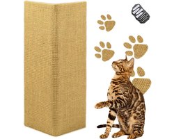 2x Opvouwbare Kattenkrabplank voor Bank en Muur - Hoek Krabmat