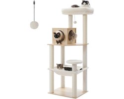 78 cm moderne cactus kattenkrabpaal voor kleine middelgrote katten met pluche holte