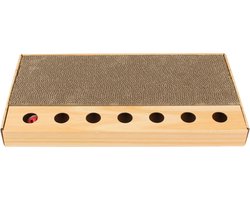 Adori Kartonnen Krabplank Liv - Krabpalen - 48x25x5 cm Bruin