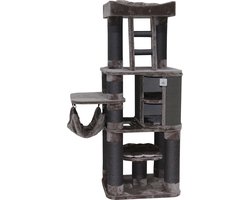 Adori Krabpaal Jesse 70x60x180 cm - Krabpalen - Cappuccino&Grijs