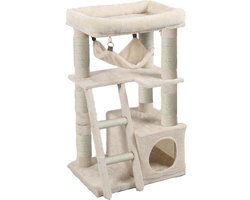 Adori Krabpaal Loulou 55x40x95 cm - Krabpalen - Ivoor&Wit