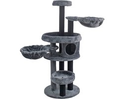 Adori Krabpaal Mercedes 60x48x150 cm - Krabpalen - Antraciet&Grijs