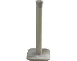 Adori Krabpaal Priya 50x50x115 cm - Krabpalen - Ivoor&Wit