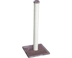 Adori Krabpaal Sam 40x40x90 cm - Krabpalen - Cappuccino&Wit