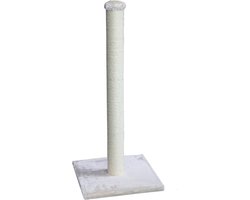 Adori Krabpaal Sam 40x40x90 cm - Krabpalen - Creme&Wit