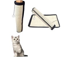 Allecto - Kattenkrabben voor Meubelbescherming - Tafelpoot en Bank - Krasbestendig - Honden en Katten - Krabplank ter Bescherming van Meubels - Geschikt voor Diverse Modellen - Set van 2 Stuks