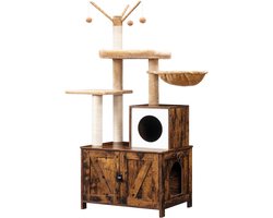 Arbre A Chat - Kattenboom - Krabpaal Voor Katten - Krabpaal Voor Grote Katten - Cat Tree