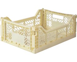 AyKasa Folding Crate Midi Box - Banana
