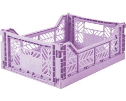 AyKasa Folding Crate Midi Box - Orchid