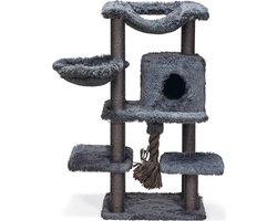 Beeztees Duco - Krabpaal - Grijs - 60x45x126 cm