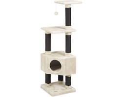 Beeztees Figado - Krabpaal - Creme - 40x40x135 cm