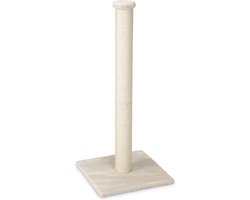 Beeztees Gina - Krabpaal - Beige - XL - 40x40x90cm