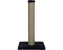 Beeztees Gina - Krabpaal - Zwart - 34x34x60 cm