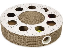 Beeztees Hide Krabspeelgoed Karton 35 x 35 x 7 cm