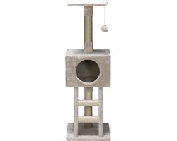 Beeztees Homira - Krabpaal - Creme - 40x35x110 cm