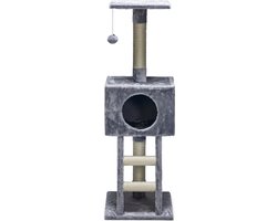 Beeztees Homira - Krabpaal - Grijs - 40x35x110 cm