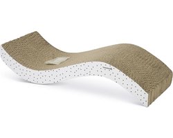 Beeztees kartonnen krabplank Wiva. 52 x 21 x 10 cm