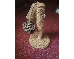 Beeztees knaagdierspeelgoed Coconut Rope speelpaaltje