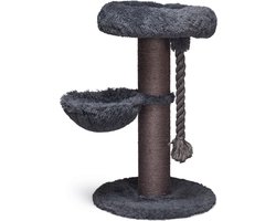 Beeztees Ramiro - Krabpaal - Grijs - 70x70x120 cm