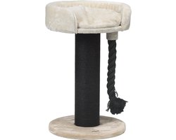 Beeztees Tura - Krabpaal - Creme - 60x60x100 cm