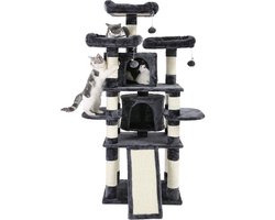 b"Nancy's Luxe Krabpaal Voor Katten - Krabpaal Kat 60 x 55 x 172 cm"