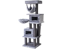 Boony krabpaal batuma grijs/zwart 156cm