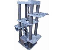 Boony krabpaal XXL Andes grijs/lichtgrijs - 130x60x178 cm