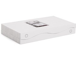 Canadian Cat - White Edition - Krabbplank uit 2 Delen - 42x23,5x7 cm - Wit