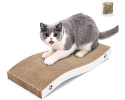 Candala Cat Scratcher Cat Scratching Board Karton Cat Scratchers met Premium Scratch Texturen Ontwerp Duurzaam Krabkussen Omkeerbaar
