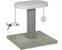 Cat-Scratcher Boom Beige Grijs - Yuki