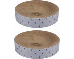 Combideal - 2x Trixie Krabmand Lilly Karton Catnip - 45X45X10 CM - 2 Stuks