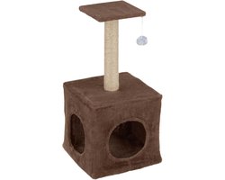 Complete Krabpaal voor Katten met Sisal, Speelplek en Tafelblad