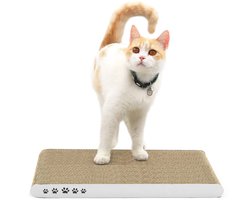 Conlun - Krabplank voor katten - Krabplank voor katten met premium krabstructuur, duurzame omkeerbare krabmat voor kittens