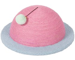 Coockoo krabelement SATURN SCRATCH voor katten 40x40x17cm roze