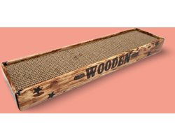 Croci - Krabplank Homedecor Noce Houtprint Bruin