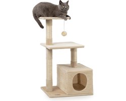 DD® Krabpaal Voor Zware Katten - Krabpaal - Krabpaal Voor Grote Katten - 30x50x85cm - Beige
