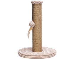 Designed by Lotte Ribbed - Krabpaal - Roze - 35x35x50 cm