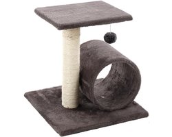 Driehoekige krabpaal grijs 38 x 38 x 40 cm