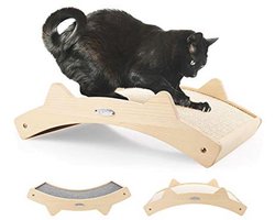 Dubbelzijdige Sisal Kattenkrabber - Ideaal voor Krabben en Relaxen (42 x 27,5 x 12 cm)