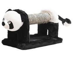 Duurzame Krabpaal voor Katten in Panda-Vorm - Perfect voor Krabben en Spelen (56 x 18 x 18 cm)