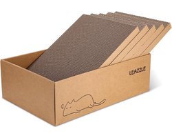 Duurzame Krabplank voor Katten - Grote, Dubbelzijdige Krabbox van Karton
