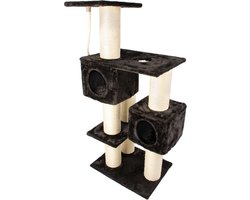 Duvo+ Krabpaal barbara Beige/zwart 60x45x136cm