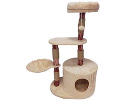 duvoplus relax! krabpaal Nuno 60x40x100cm beige