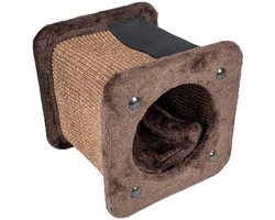 duvoplus relax! krabtunnel Square 30x30x28cm bruin