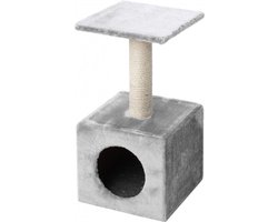 Ebi Classic Abey - Krabpaal - Grijs - 30 x 30 x 60 cm