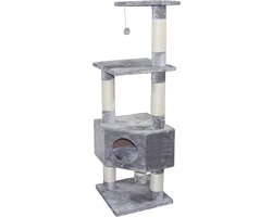 Ebi Classic Loona Krabpaal - Beige - 40 x 40 x 135 cm