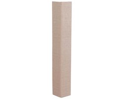 Krabplank: EBI - Corner Scratcher - Krabplank XL - Hoek - Sisal - 100x14x14cm Beige